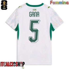 Senegal Idrissa Gueye #5 Prima Maglia Femmina Mondiali 2026 Manica Corta